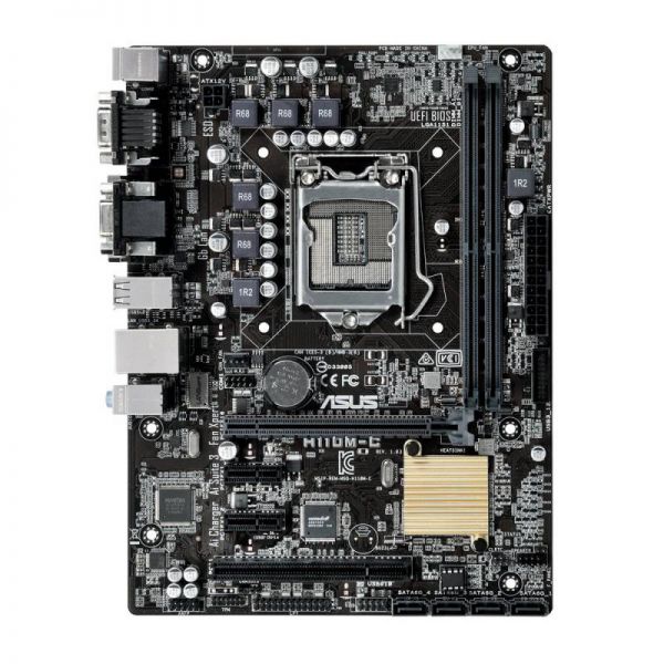 Материнская плата ASUS H110M-C LGA 1151 Intel H110 2xDDR4 mATX AC`97 8ch(7.1) GbLAN+VGA+DVI