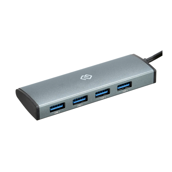 USB-Хаб Digma HUB-4U3.0-UC-G